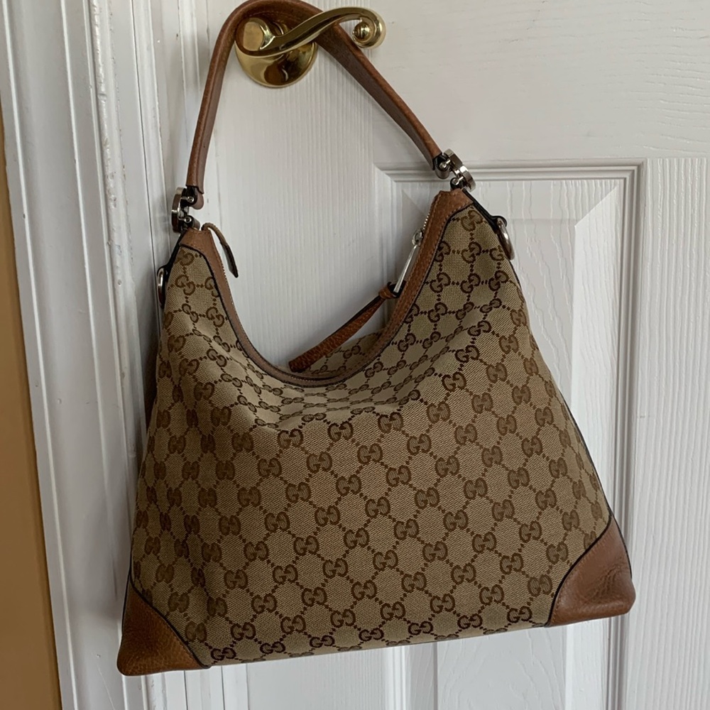 Gucci monogram shoulder bag